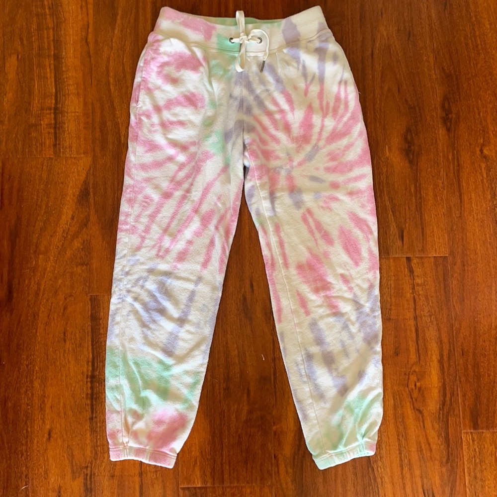 N philanthropy tie dye sweat pants. Size small